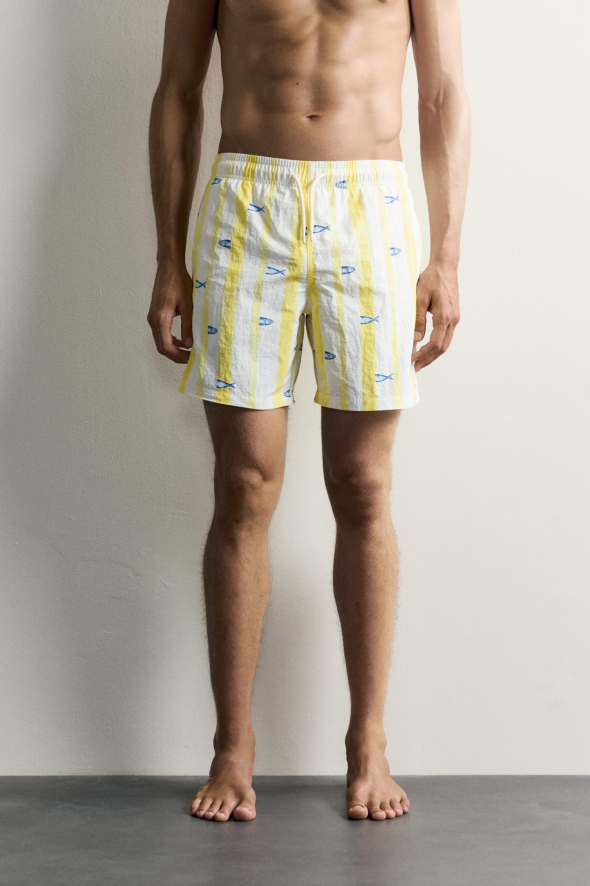 LONG FISH PRINT SWIMSUIT